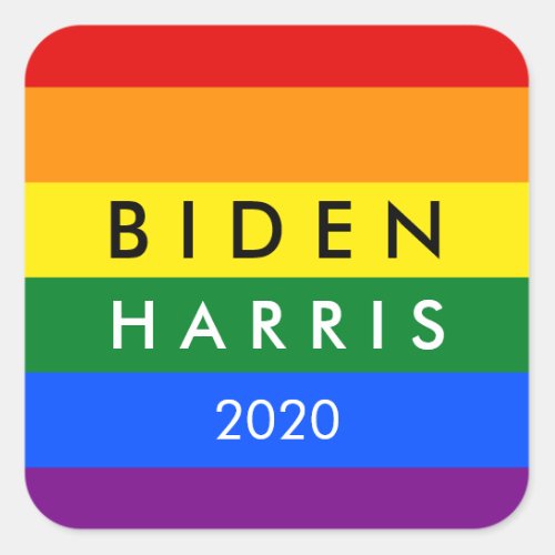 Joe Biden Kamala Harris 2020 Square Sticker