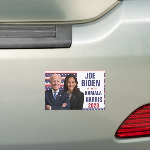 Joe Biden Kamala Harris 2020 US President Photo Car Magnet | Zazzle