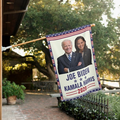 Joe Biden Kamala Harris 2020 US President Photo House Flag