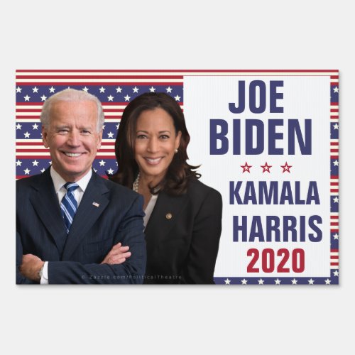 Joe Biden Kamala Harris 2020 US President Photo Sign