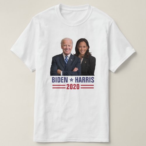 Joe Biden Kamala Harris 2020 US President Photo T_Shirt