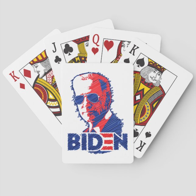 Joe Biden Kamala Harris 2020 US Vice Poker Cards (Back)