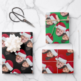 Joe Biden Kamala Harris 2020 w/ Santa Hats Wrapping Paper Sheets