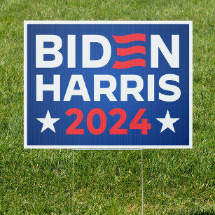 Joe Biden kamala Harris 2024 campaign lawn Sign