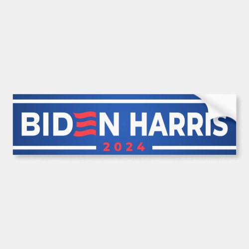 Joe Biden Kamala Harris 2024 Election logo Bumper Sticker