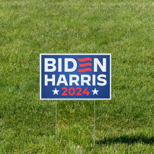 Joe Biden kamala Harris 2024 election logo lawn  Sign
