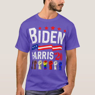 Joe Biden Kamala Harris Anti Racism LGBT Support T-Shirt