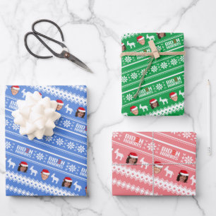 Joe Biden & Kamala Harris Christmas Wrapping Paper Sheets