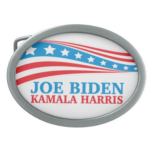 Joe Biden Kamala Harris for America 2024 Election Belt Buckle