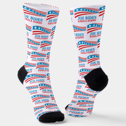 Joe Biden Kamala Harris for America 2024 Socks