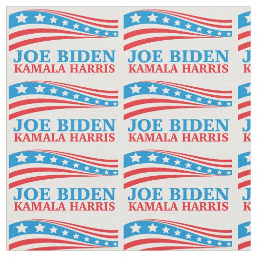 Joe Biden Kamala Harris for America Fabric
