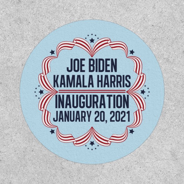 Joe Biden Kamala Harris Inauguration 2021 Patch (Front)