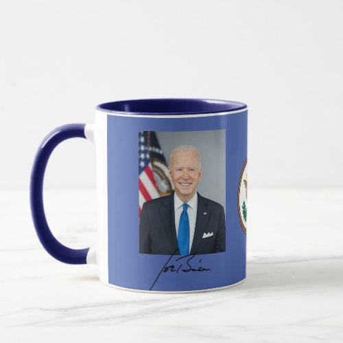 Joe Biden  Kamala Harris Official Portrait Mug