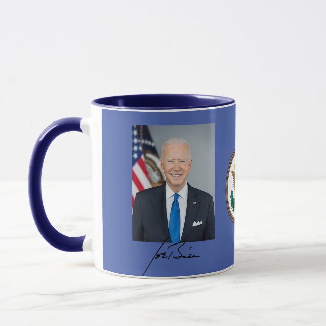 Joe Biden & Kamala Harris Official Portrait Mug (Left)