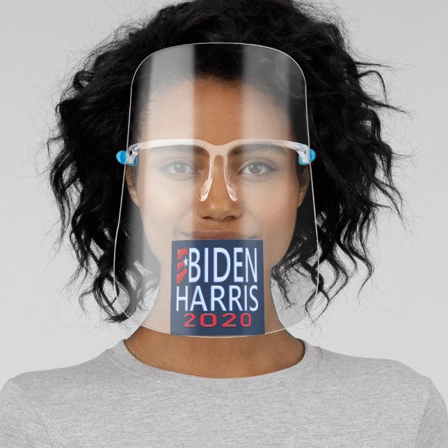 Joe Biden Kamala Harris President 2020 Election Face Shield (Insitu)