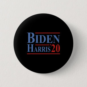Joe Biden Kamala Harris President Democrat Liberal Button