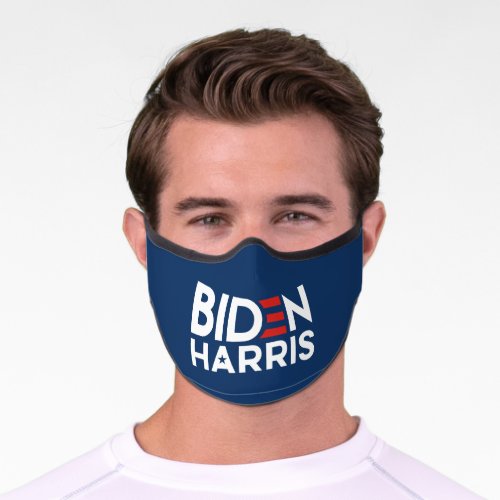Joe Biden Kamala Harris _ Red white blue 2024 Premium Face Mask