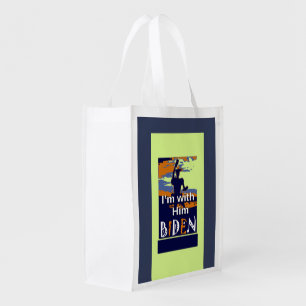 Joe Biden Latest Campaign Slogan Grocery Bag