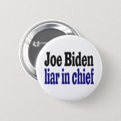 Joe Biden liar Button