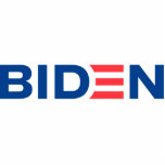 Joe Biden Logo Cutout<br><div class="desc">Joe Biden official 2020 election logo. Great gift for Biden voter, gift for Biden supporter and an awesome gift idea for a democrat. Visit our store Biden Merch to find more great designs related to Joe Biden and president Biden merchandise.</div>