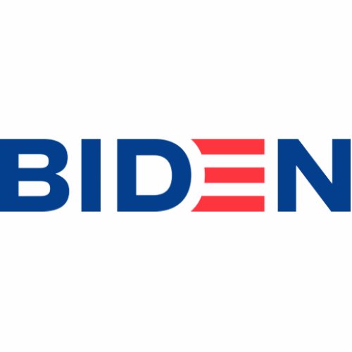 Joe Biden Logo Cutout