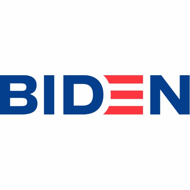 Joe Biden Logo Cutout (Front)