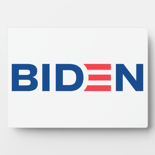 Joe Biden Logo Plaque