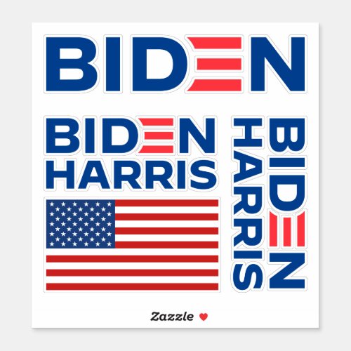 Joe Biden Logo Sticker