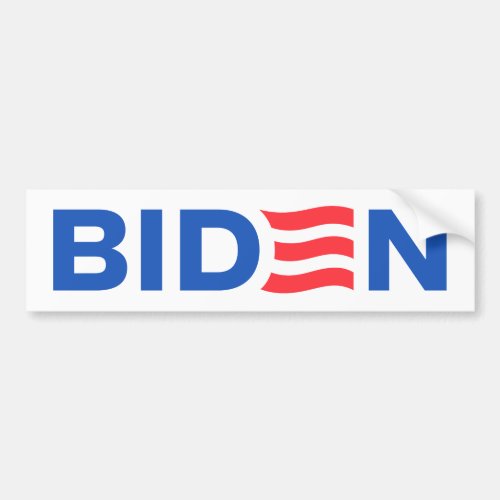 Joe Biden New Logo 2024 Bumper Sticker