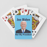Joe Biden Not My President Classic Playing Cards