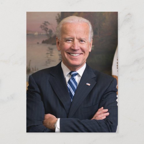 Joe Biden Official Portrait ZSSG Postcard