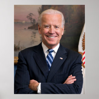 Joe Biden Official Portrait, ZSSG Poster