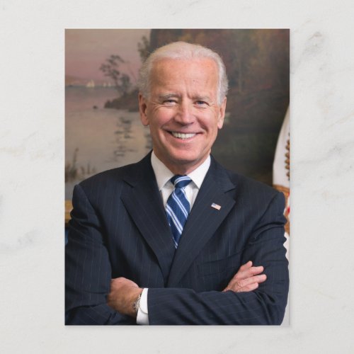 Joe Biden Official Presidential Portrait Postcard
