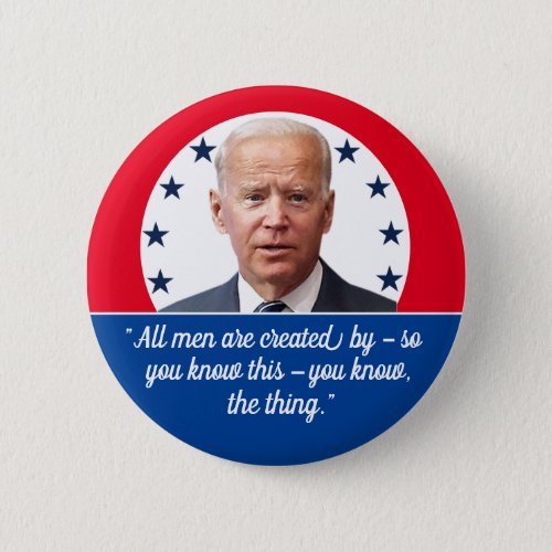Joe Biden __ Orator Button
