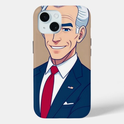 Joe Biden Political experience iPhone 15 Case