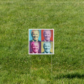 Joe Biden Pop Art Portrait Sign (Insitu)