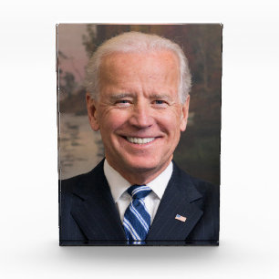 Joe Biden Portrait Photo Block