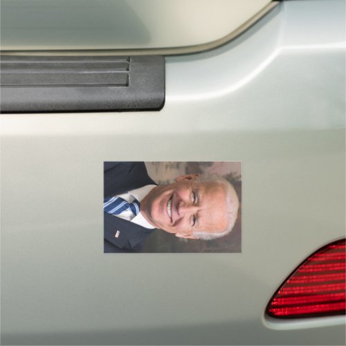 Joe Biden Portrait Photo Car Magnet