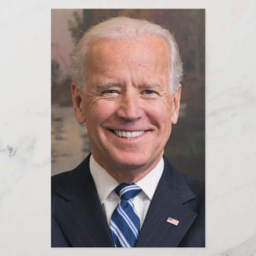 Joe Biden Portrait Photo Flyer