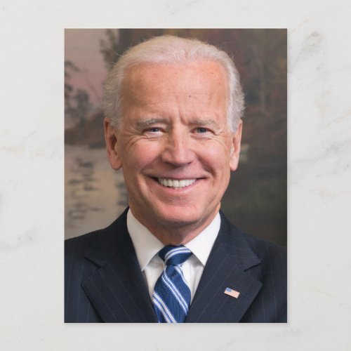 Joe Biden Portrait Photo Postcard