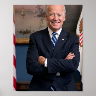 Joe Biden Portrait Poster