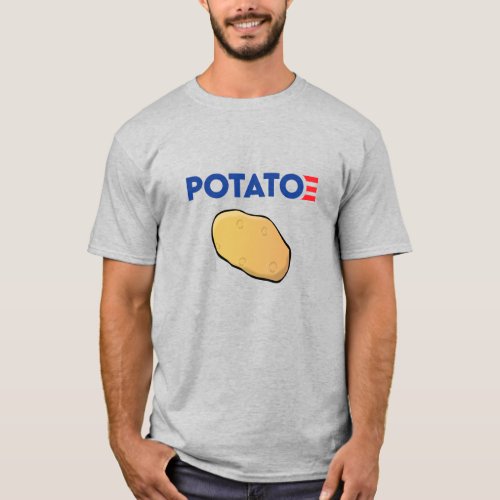 Joe Biden Potato America Election Funny Trump 2024 T_Shirt