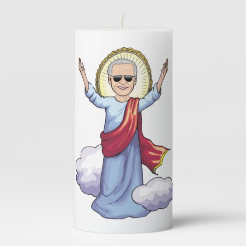 Joe Biden Prayer Pillar Candle