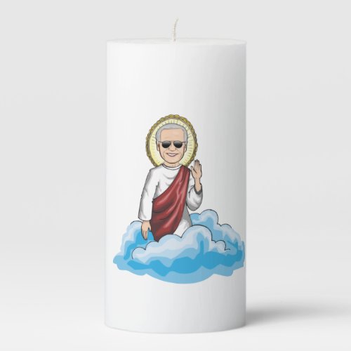Joe Biden Prayer Pillar Candle