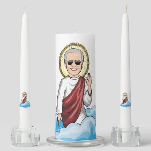 Joe Biden Prayer Unity Candle Set