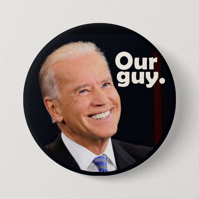 Joe Biden President 2016 Pinback Button (Front)