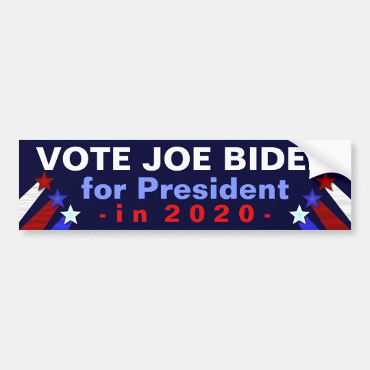 Joe Biden President 2020 Election Democrat Bumper Sticker