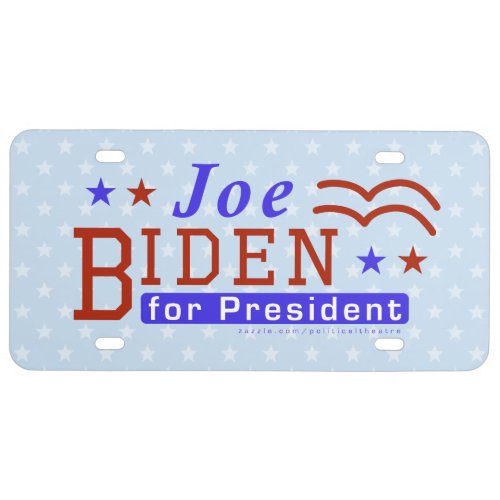 Joe Biden President 2020 Election Democrat License Plate