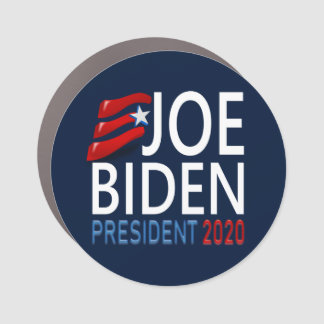 Joe Biden President 2020 Election Red Blue Text Car Magnet