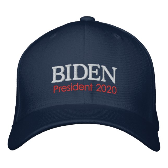 Joe Biden President 2020 Embroidered Baseball Cap (Front)